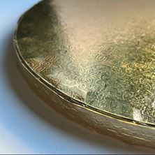 Picture of 12 INCH GOLD ROUND BOARD CAKE